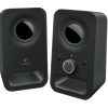 Logitech® Z150 2-Piece Speakers, Black