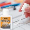 BIC Wite-Out Quick Dry Correction Fluid With Foam Applicator, White, Pack Of 12 - Image 3