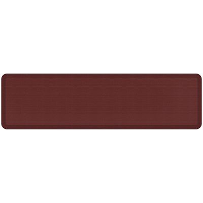 GelPro NewLife Designer Comfort Grasscloth Anti-Fatigue Floor Mat, 20" x 72", Crimson