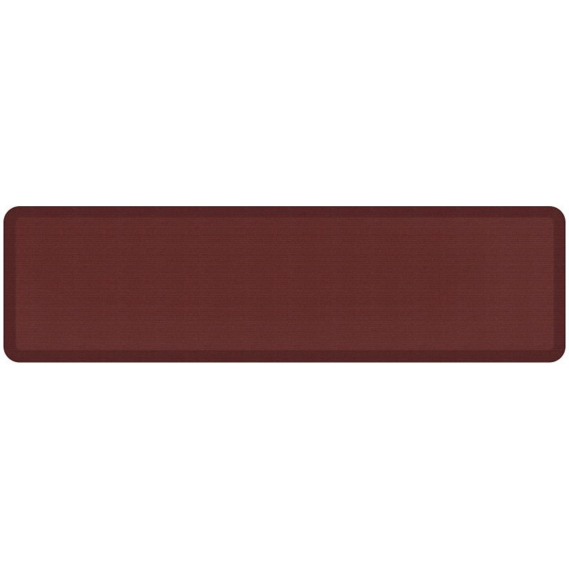 GelPro NewLife Designer Comfort Grasscloth Anti-Fatigue Floor Mat, 20" x 72", Crimson