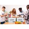 Bankers Box® Stor/File™ Standard-Duty Storage Boxes With Lift-Off Lids And Built-In Handles, Letter/Legal Size, 10“ x 12" x 15", 60% Recycled, White/Blue, Pack Of 10 - Image 7