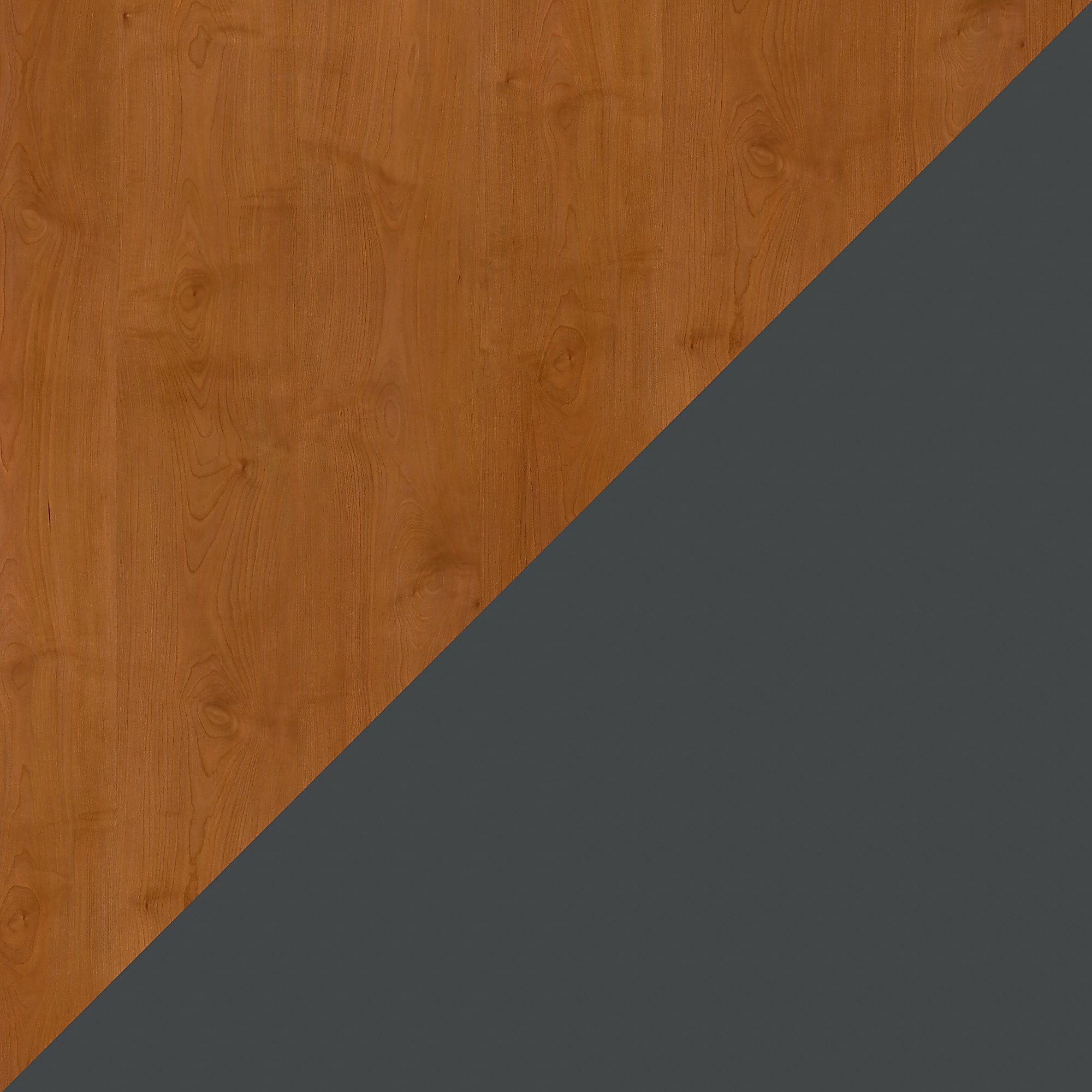 Bush Business Furniture Office Advantage 48"W Computer Desk, Natural Cherry/Slate, Standard Delivery - Image 7