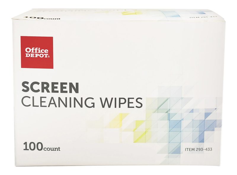 Office Depot® Brand Screen Individually Wrapped Cleaning Wipes, Box Of 100 - Image 2