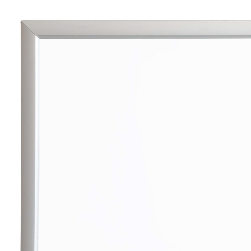 Realspace™ Magnetic Dry-Erase Whiteboard, 48" x 72", Aluminum Frame With Silver Finish - Image 3