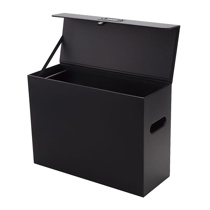 Realspace® File Storage Box, Letter Size, 14" x 10-1/4" x 5-1/2", Black - Image 2