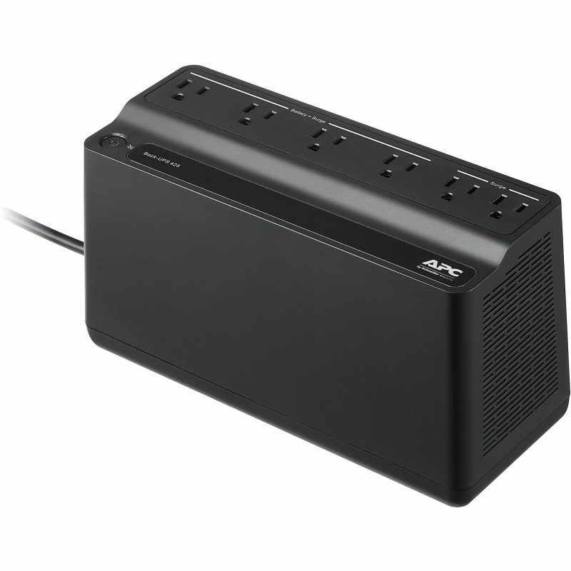 APC Back-UPS BE425M Battery Backup, 6 Outlet, 425VA/255W - Image 4