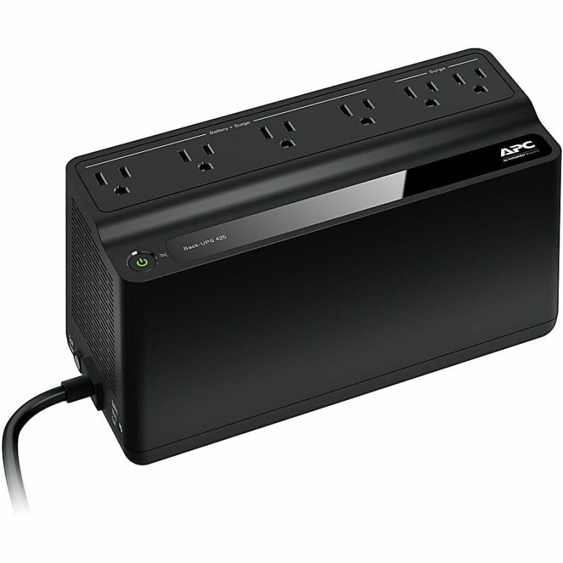 APC Back-UPS BE425M Battery Backup, 6 Outlet, 425VA/255W - Image 6