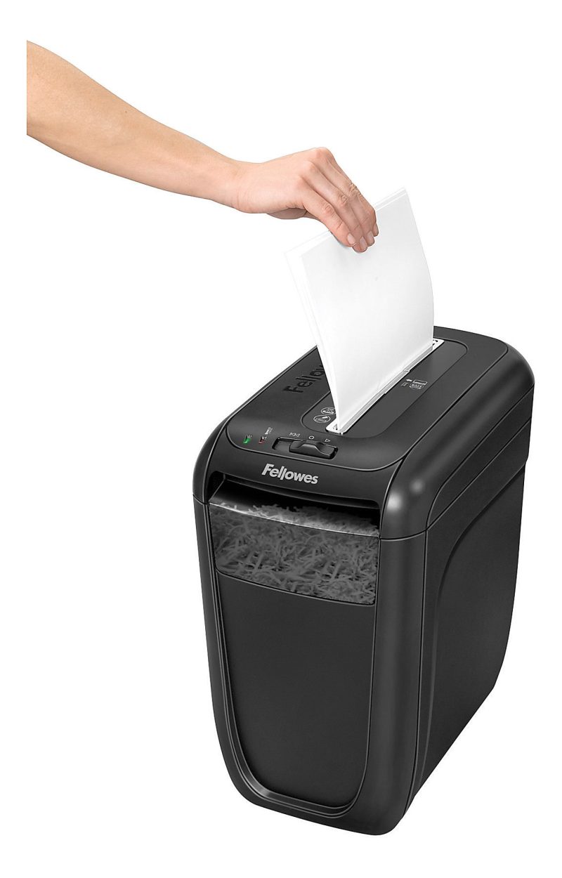 Fellowes® 60Cs 10-Sheet Cross-Cut Shredder - Image 4