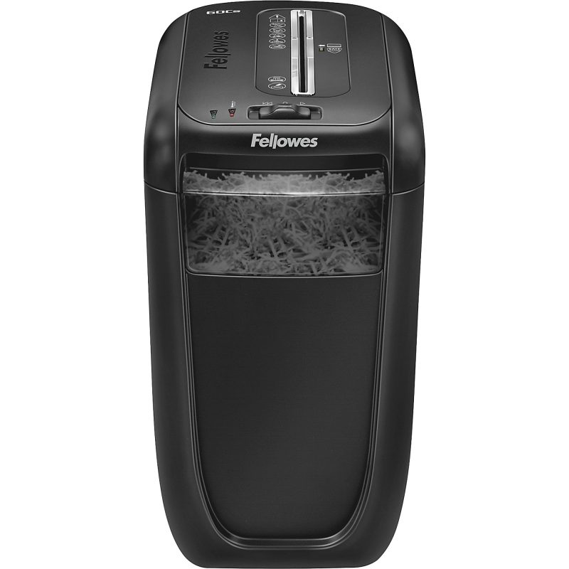 Fellowes® 60Cs 10-Sheet Cross-Cut Shredder - Image 12