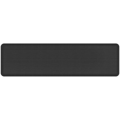 GelPro NewLife Designer Comfort Grasscloth Anti-Fatigue Floor Mat, 20" x 72", Charcoal