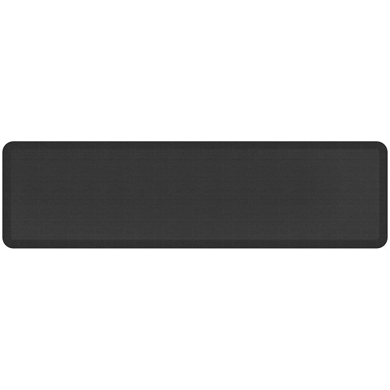GelPro NewLife Designer Comfort Grasscloth Anti-Fatigue Floor Mat, 20" x 72", Charcoal