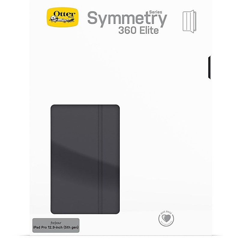OtterBox Symmetry Series 360 Elite Carrying Case Folio For 12.9" Apple iPad Pro (2nd Gen), iPad Pro (3rd Gen), iPad Pro (4th Gen), iPad Pro (5th Gen), iPad Pro (6th Gen), Clear - Image 6