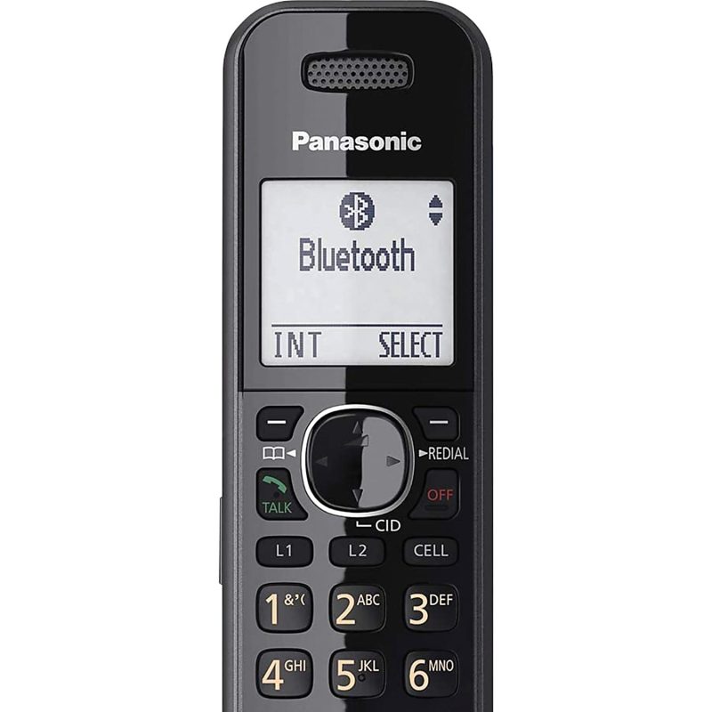 Panasonic® KX-TGA950B DECT 6.0 Cordless Expansion Handset For Panasonic KX-TG9541B Expandable Phone Systems - Image 2