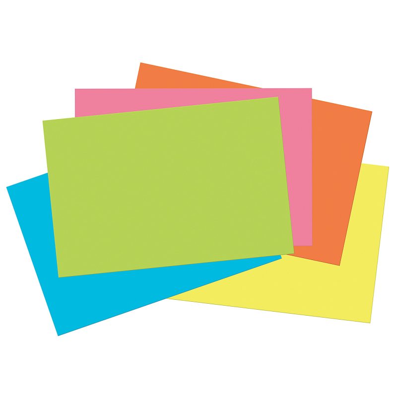 Tru-Ray® Construction Paper, 12" x 18", Assorted Hot Colors, 50 Sheets Per Pack, Set Of 3 Packs - Image 4