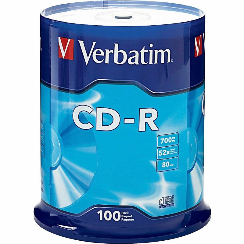 Verbatim® CD-R Recordable Media, Spindle, 700MB/80 Minutes, Pack Of 100 - Image 3