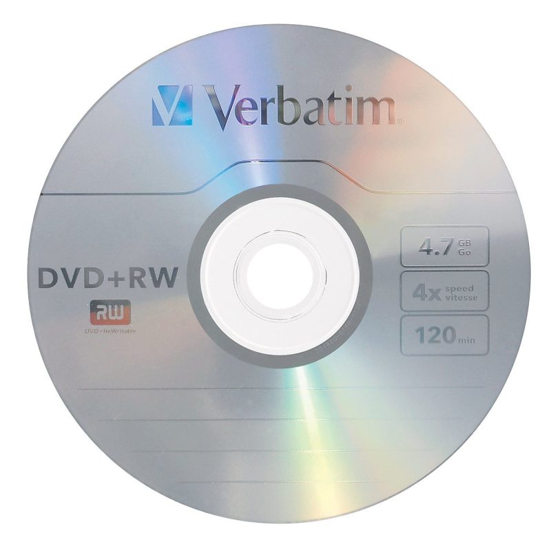Verbatim® DVD+RW Rewritable Media Spindle, 4.7GB/120 Minutes, Pack Of 30 - Image 2