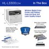 Brother® HL-L3300CDW Wireless Digital Multi-Function Laser Color Printer With Refresh EZ Print Eligibility - Image 8