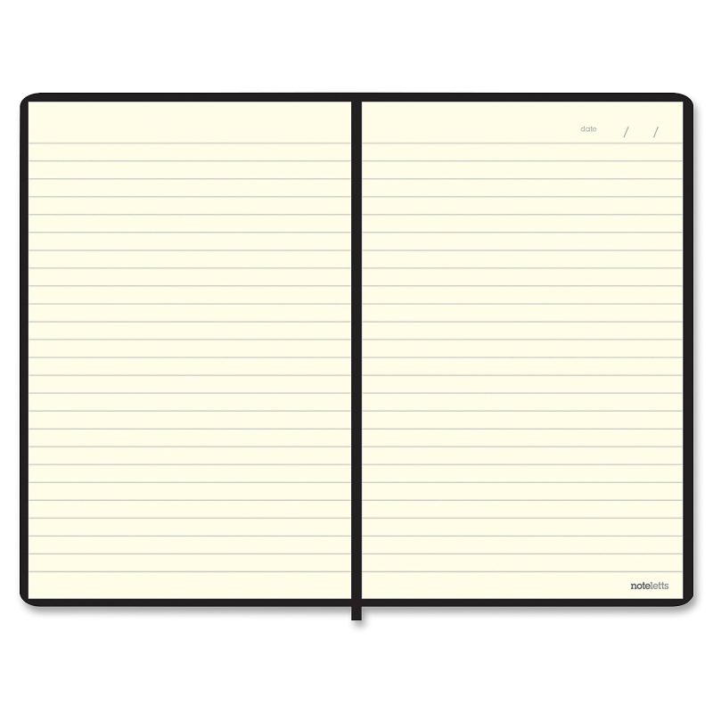 Letts Of London® L5 Ruled Notebook, 9" x 6", 96 Sheets, Black - Image 3
