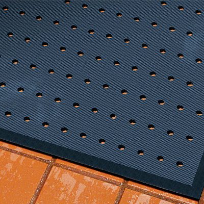 M+A Matting Complete Comfort  With Holes, 24" x 36", Black