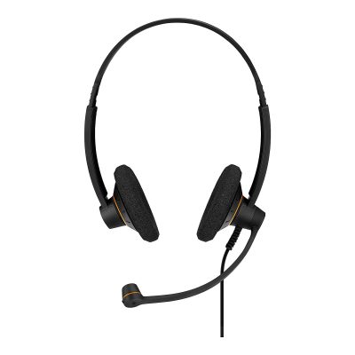 EPOS IMPACT SC 60 USB ML - Headset - on-ear - wired - USB - black with orange color highlights