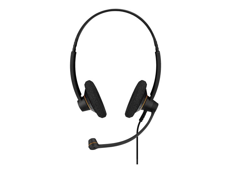 EPOS IMPACT SC 60 USB ML - Headset - on-ear - wired - USB - black with orange color highlights