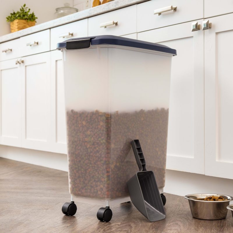 Iris Airtight Container, 47 Qt, Blue - Image 2