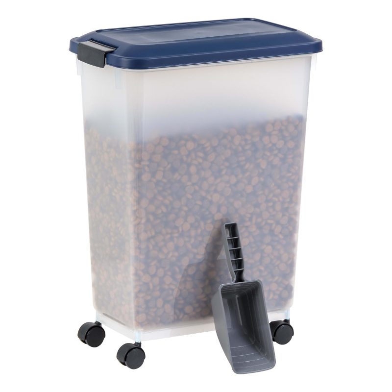 Iris Airtight Container, 47 Qt, Blue - Image 3