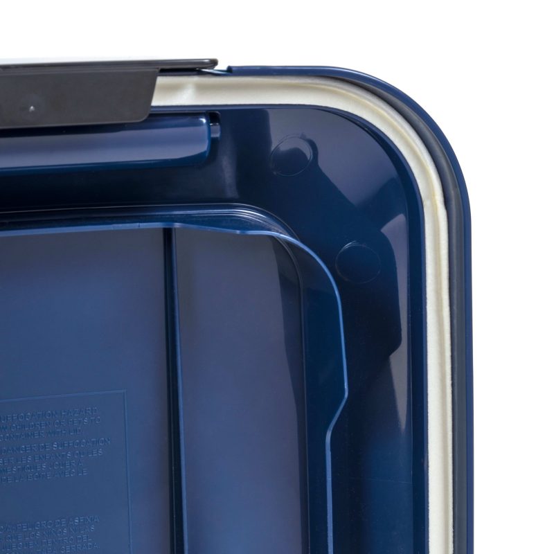 Iris Airtight Container, 47 Qt, Blue - Image 10