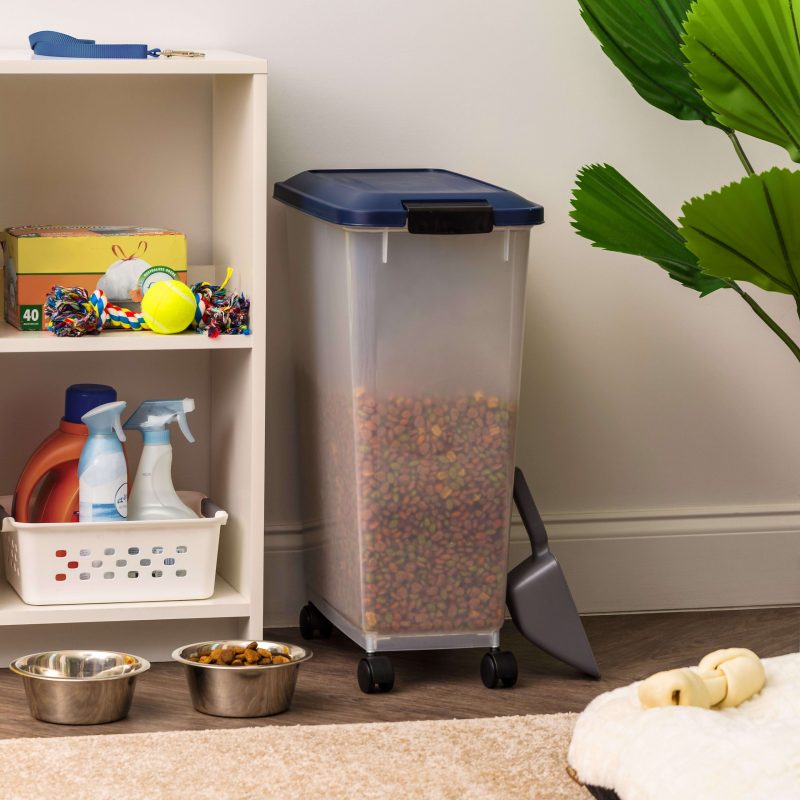 Iris Airtight Container, 47 Qt, Blue - Image 12