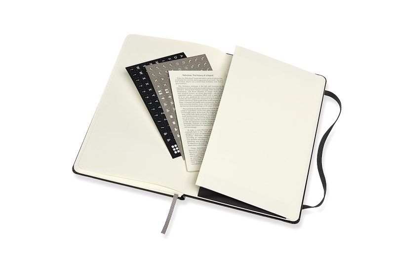 Moleskine PRO Notebook, 5" x 8-1/4", 240 Pages, Black - Image 8