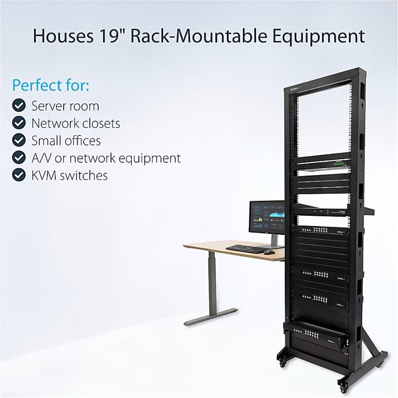 StarTech.com 2-Post Server Rack - Image 7