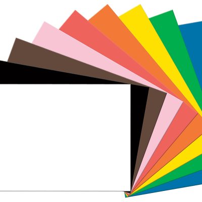 Tru-Ray® Construction Paper, 50% Recycled, Assorted Colors, 24" x 36", Pack Of 50