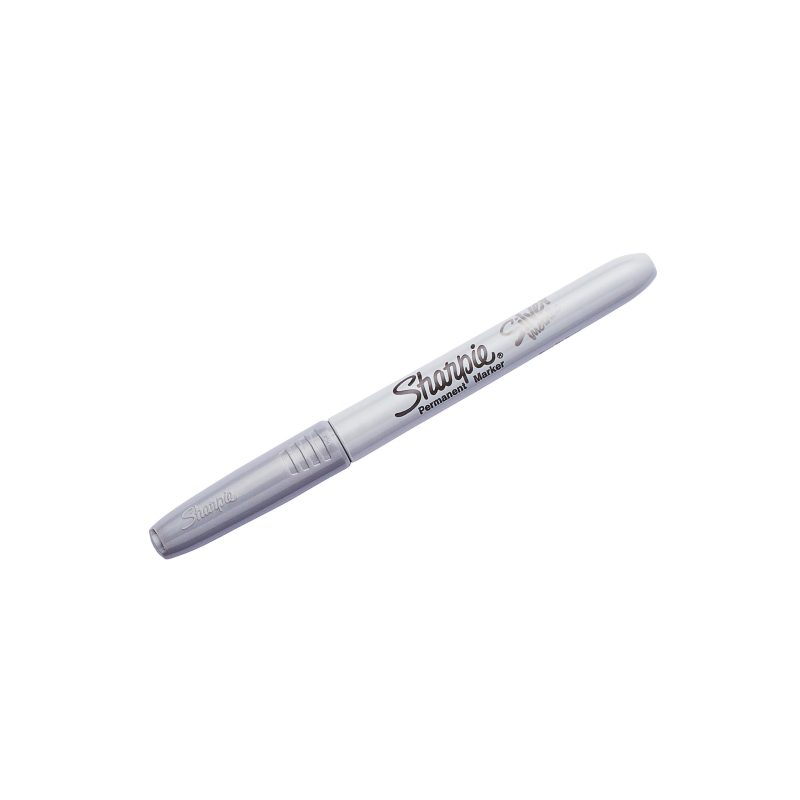 Sharpie® Metallic Permanent Markers, Fine Point, Metallic Silver, Pack Of 36 - Image 2