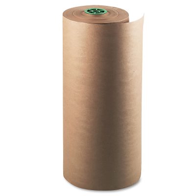 Pacon® Kraft Wrapping Paper, 100% Recycled, 50 Lb., 36" x 1,000', Brown - Brown Kraft