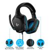 Logitech® G432 7.1 Surround Sound Over-The-Ear Wired Gaming Headset, Black, 981-000769 - Image 6