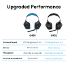 Logitech® G432 7.1 Surround Sound Over-The-Ear Wired Gaming Headset, Black, 981-000769 - Image 7