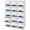 Bankers Box® Stor/Drawer® Steel Plus™ Drawer File, Letter Size, 23 1/4" x 12 1/2" x 10 3/8", 60% Recycled, White/Blue, Pack Of 6 - Image 5