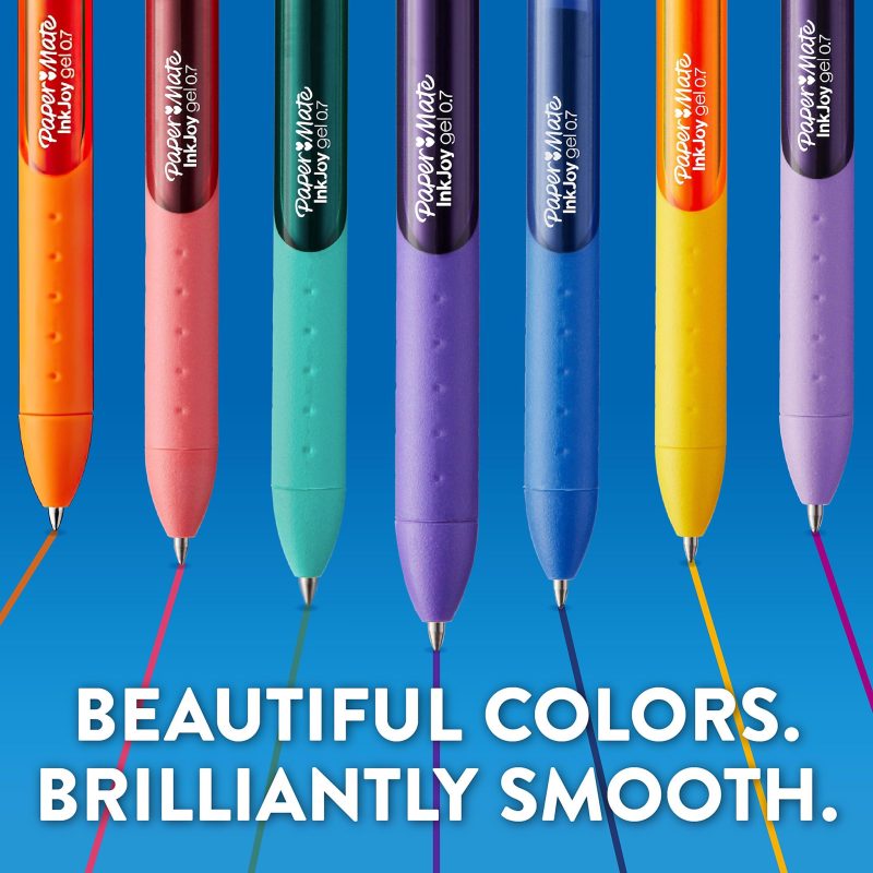 Paper Mate® InkJoy® Gel Pens, Medium Point, 0.7 mm, Assorted Barrels, Assorted Ink Colors, Pack Of 14 - Image 4