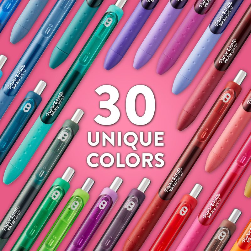 Paper Mate® InkJoy® Gel Pens, Medium Point, 0.7 mm, Assorted Barrels, Assorted Ink Colors, Pack Of 14 - Image 5