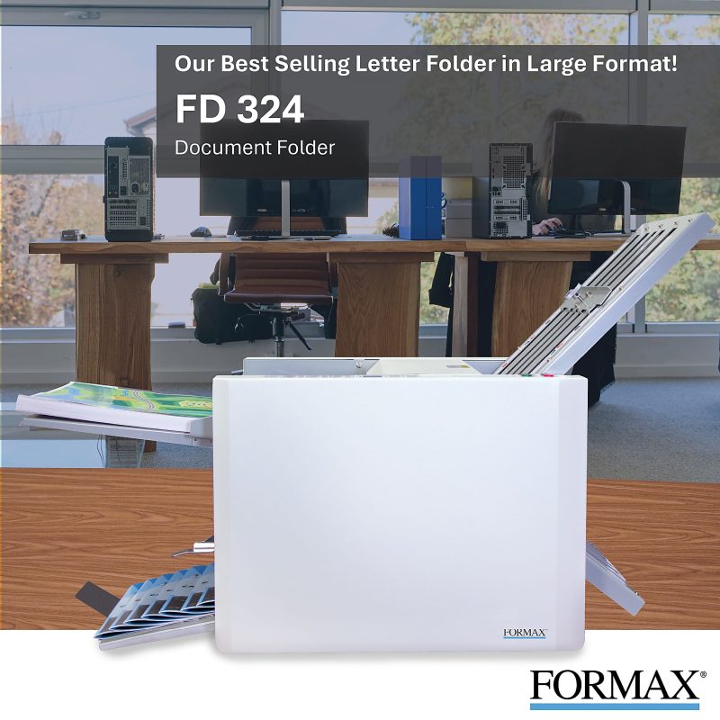 Formax FD 324 Automatic Desktop Paper & Letter Folder - Image 2