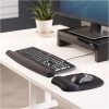 Fellowes® Gel Wrist Rest/Mouse Pad, Fabric, Black - Image 3
