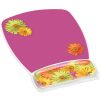 3M™ Precise™ Micro-Texture Mousing Surface With Gel Wrist Rest, Daisy Design - Image 4