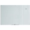 U Brands® Magnetic Glass Dry-Erase Board, 72" X 48", White Frosted Surface, Frameless, Actual Size 70" X 47" (2301U00-01) - Image 3