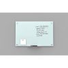 U Brands® Magnetic Glass Dry-Erase Board, 72" X 48", White Frosted Surface, Frameless, Actual Size 70" X 47" (2301U00-01) - Image 8