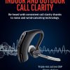 Plantronics® Voyager Legend Wireless Bluetooth® Over The Ear Headset, Black - Image 3
