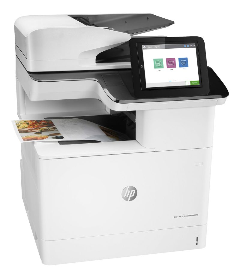 HP LaserJet Enterprise MFP M776dn Laser All-In-One Color Printer - Image 2
