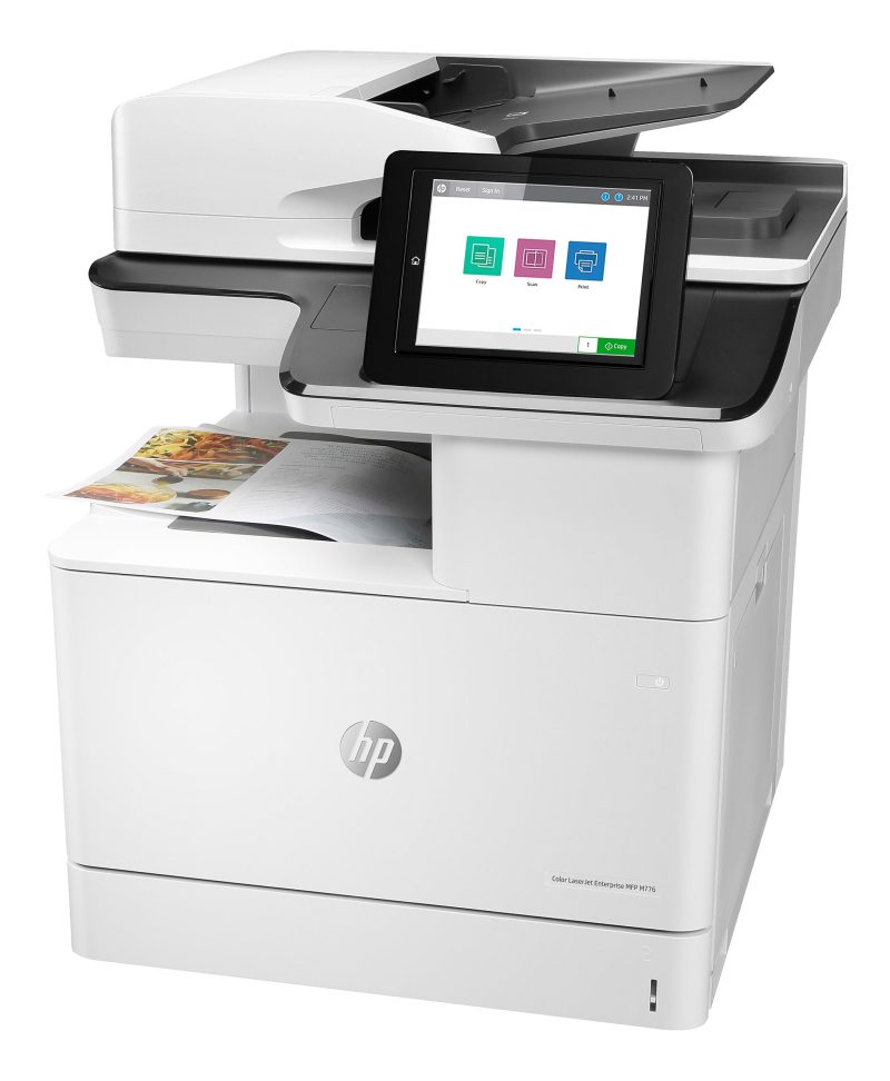HP LaserJet Enterprise MFP M776dn Laser All-In-One Color Printer - Image 3
