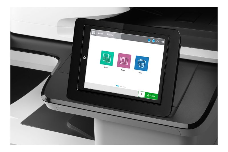 HP LaserJet Enterprise MFP M776dn Laser All-In-One Color Printer - Image 4