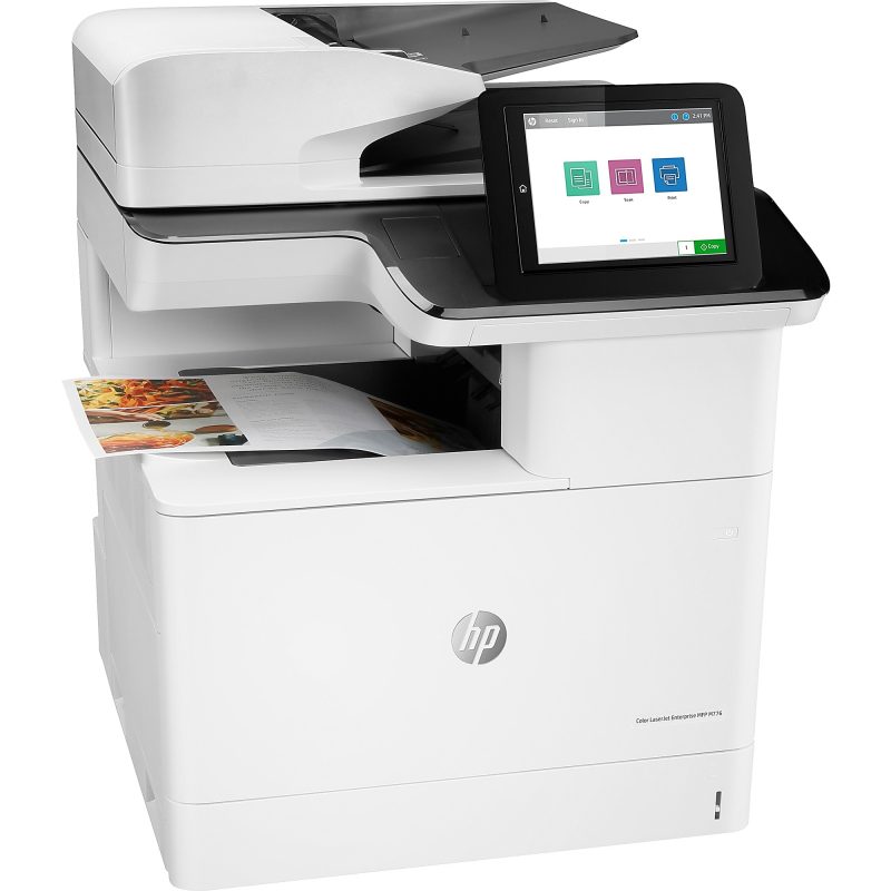 HP LaserJet Enterprise MFP M776dn Laser All-In-One Color Printer - Image 7