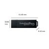 Centon DataStick Pro USB 2.0 Flash Drives, 32GB, Gray, Pack Of 10 Flash Drives - Image 5